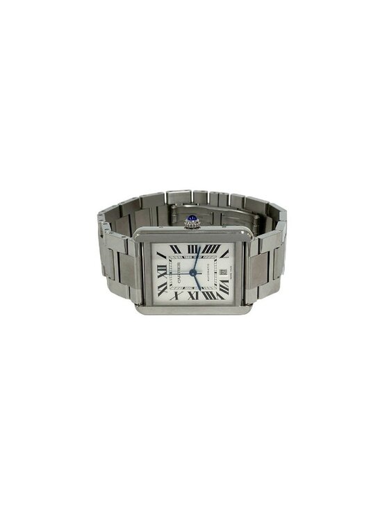 Cartier Tank Solo XL Stainless Steel Quartz Watch Silver main image 9